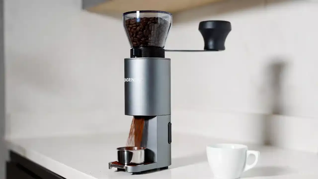 Kingrinder K6 best manual coffee grinder under $100 for espresso
